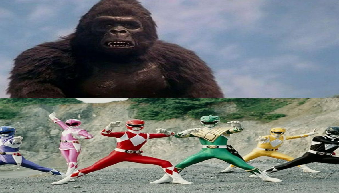 Mighty Morphin Power Rangers meet King Kong by SteveIrwinFan96 on ...