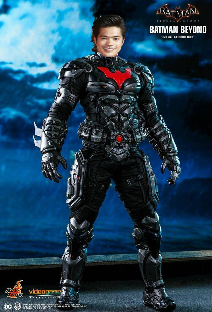 Batman Rises Butler Ross Butler as Batman Beyond by SteveIrwinFan96 on DeviantArt