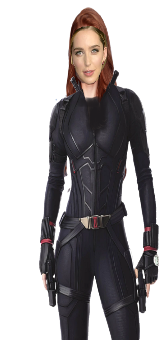 Jessica Rothe as Black Widow by SteveIrwinFan96 on DeviantArt