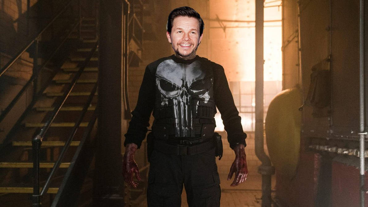 Mark Wahlberg as Punisher by SteveIrwinFan96 on DeviantArt