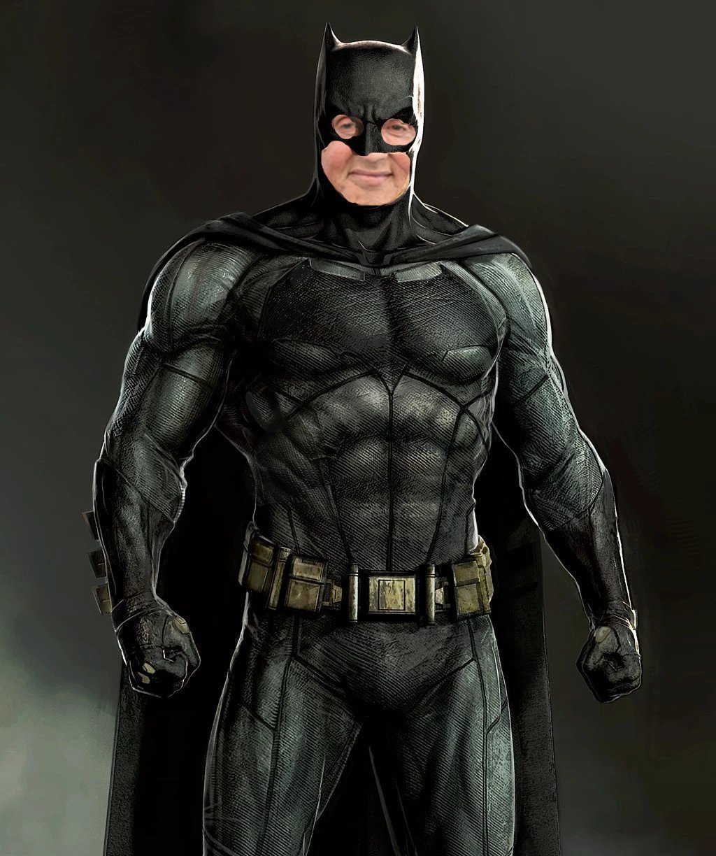 Sylvester Stallone as Batman by SteveIrwinFan96 on DeviantArt
