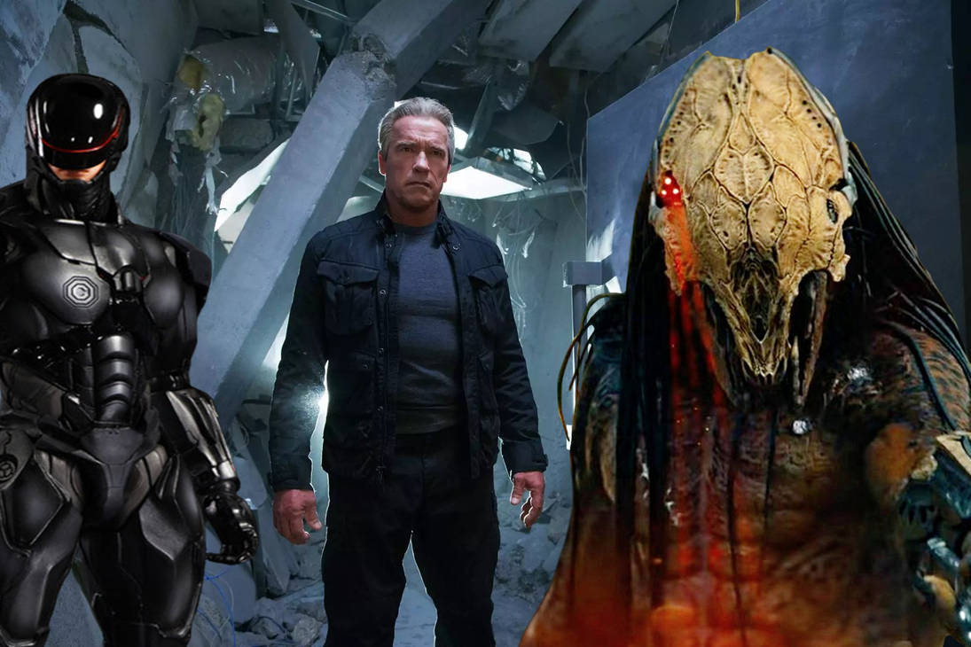 Terminator vs Robocop vs Feral Predator by SteveIrwinFan96 on DeviantArt