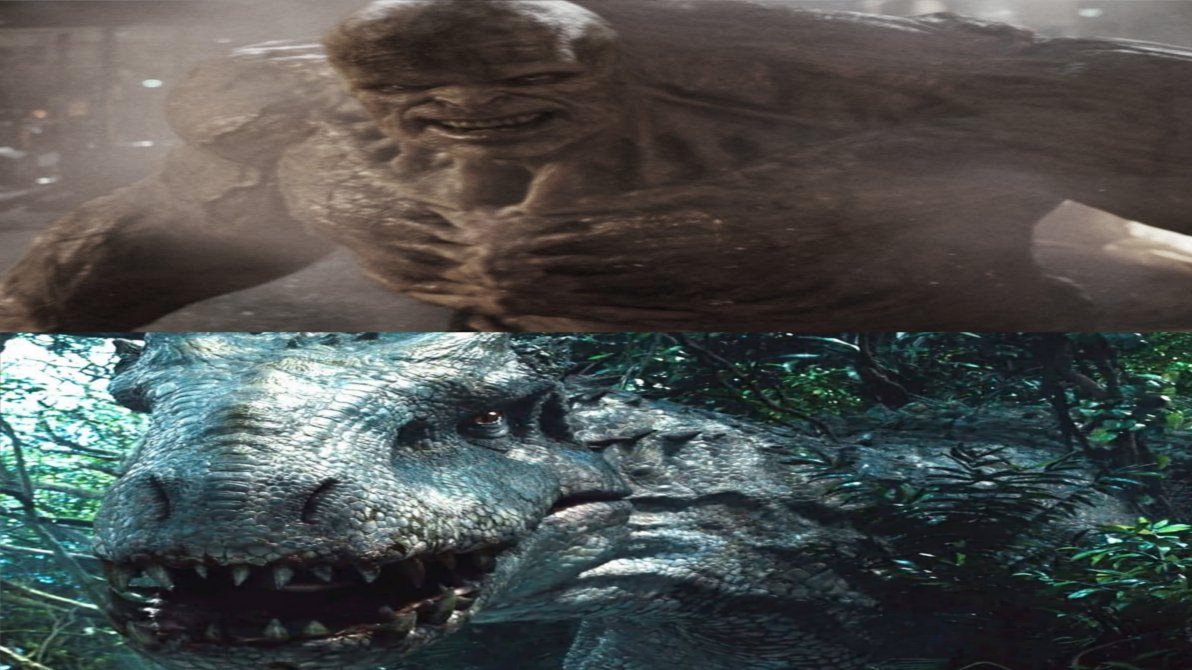 Infested Rex Abomination vs Indominous Rex by SteveIrwinFan96 on DeviantArt