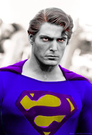 Christopher Reeve as Bizarro by SteveIrwinFan96 on DeviantArt