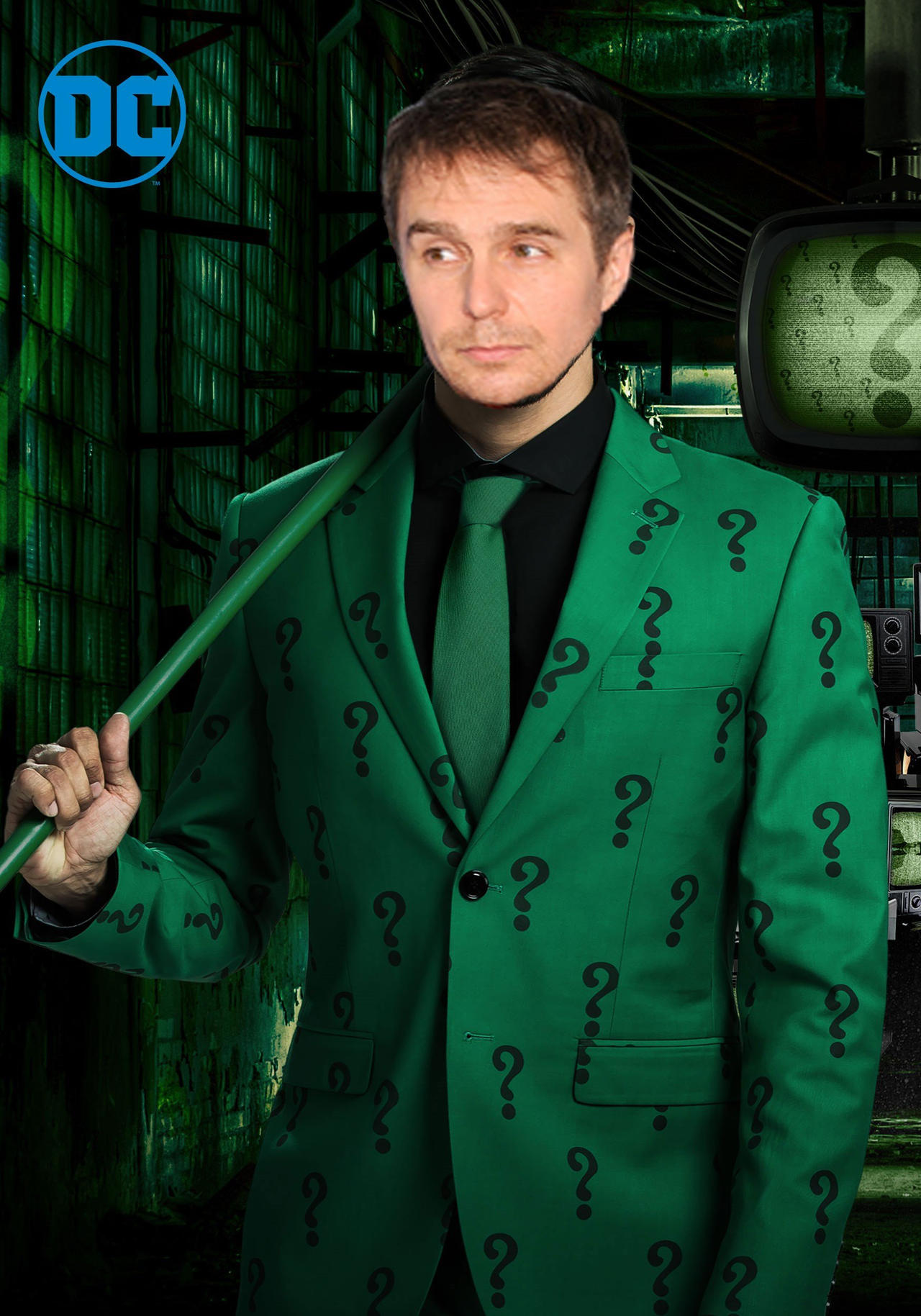 Sam Riddler Sam Rockwell as The Riddler by SteveIrwinFan96 on DeviantArt