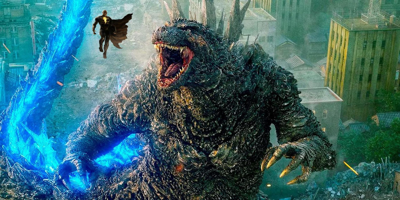 Adams Godzilla Black Adam vs Godzilla by SteveIrwinFan96 on DeviantArt
