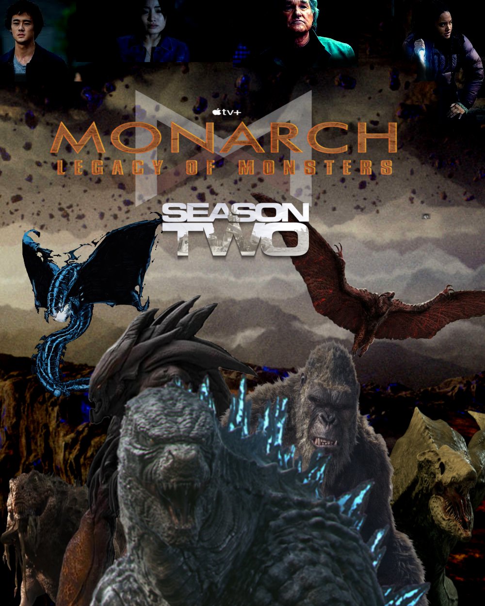 All Monarch Outposts Monarch Legacy of Monsters Season 2 poster by SteveIrwinFan96 on DeviantArt