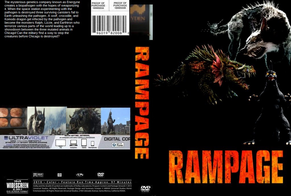 Rampage DVD cover by SteveIrwinFan96 on DeviantArt