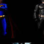 Dark Knight vs Man of Steel poster