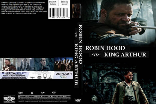 Robin Hood vs King Arthur DVD cover