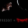 Freddy vs Pennywise poster