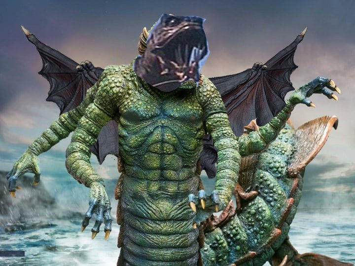 Gamera Main Rival Gamera's rival by SteveIrwinFan96 on DeviantArt