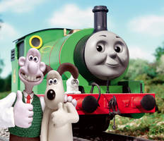 Wallace and Gromit meet Percy