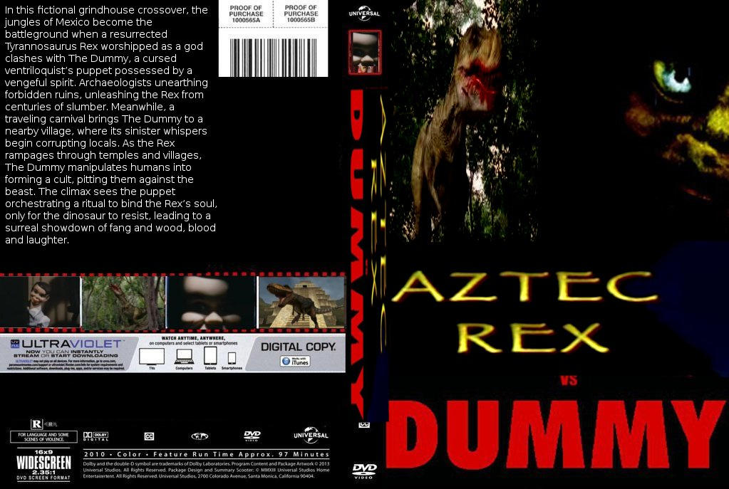 Aztecrex Aztec Rex vs The Dummy DVD Cover by SteveIrwinFan96 on DeviantArt