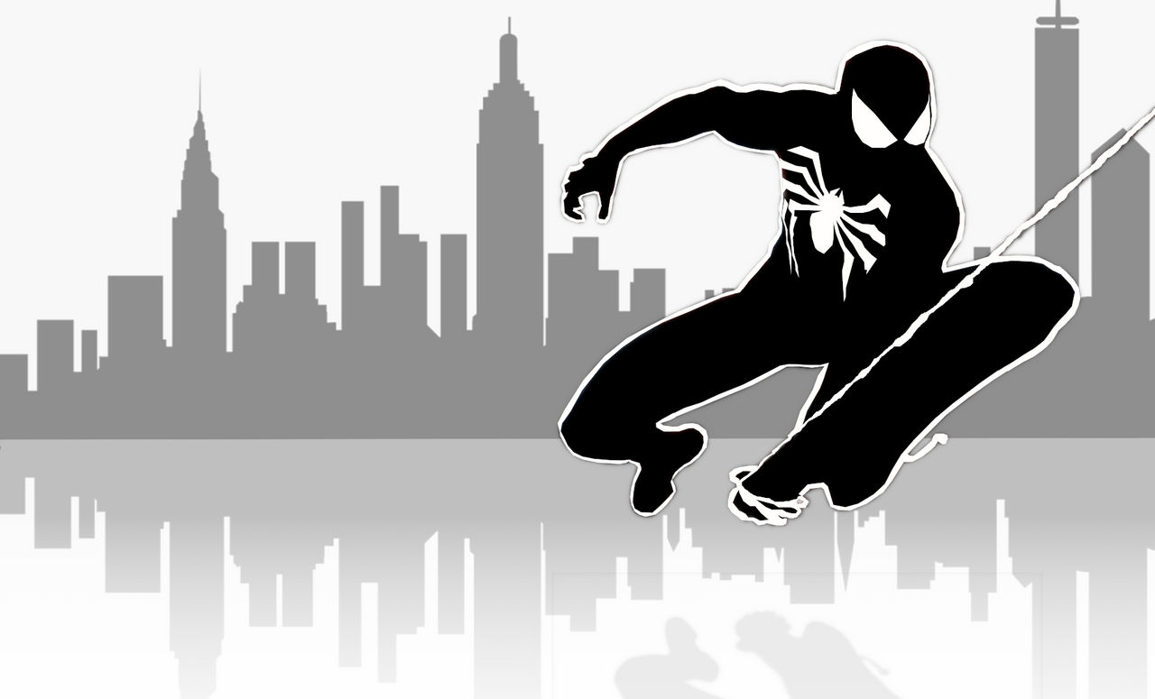 Spider-Man NYC Silhouette by PHXCody on DeviantArt