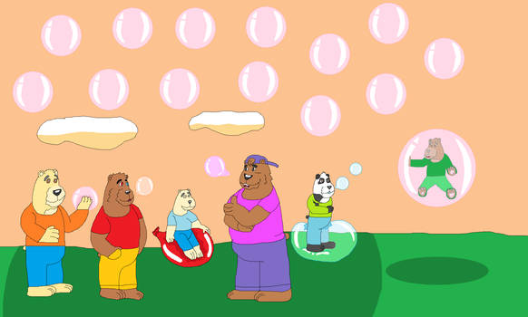 Bear Bubble Party