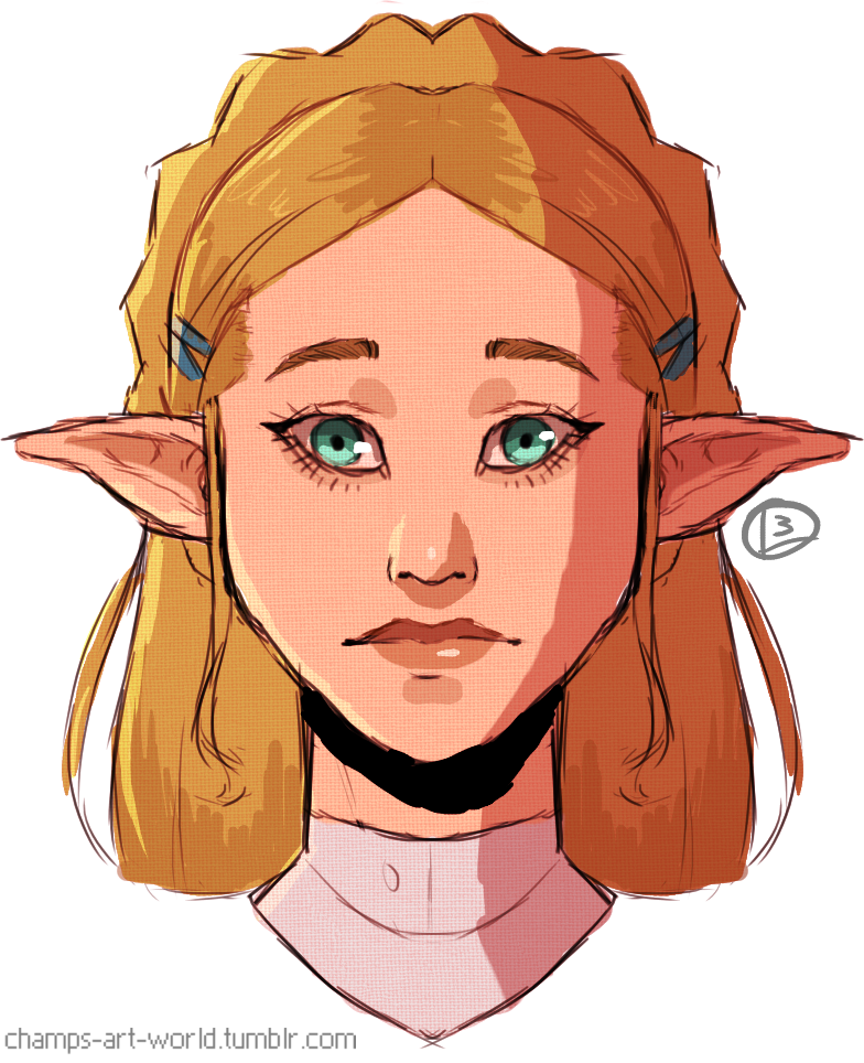 Botw Zelda Sketch