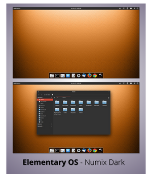 Elementary OS - Numix Dark