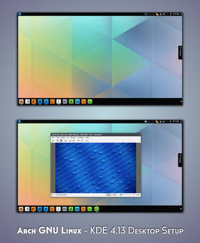 KDE 4.13 - Arch GNU Linux - QtCurve