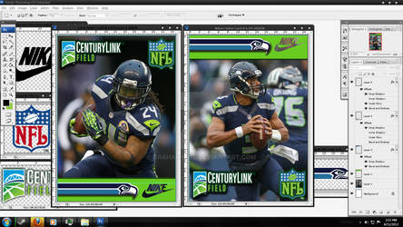 Seattle Seahawks (Player Prints)