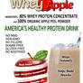 Whey Apple Front Label