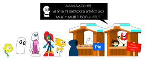 Papyrus vs Dog Comic