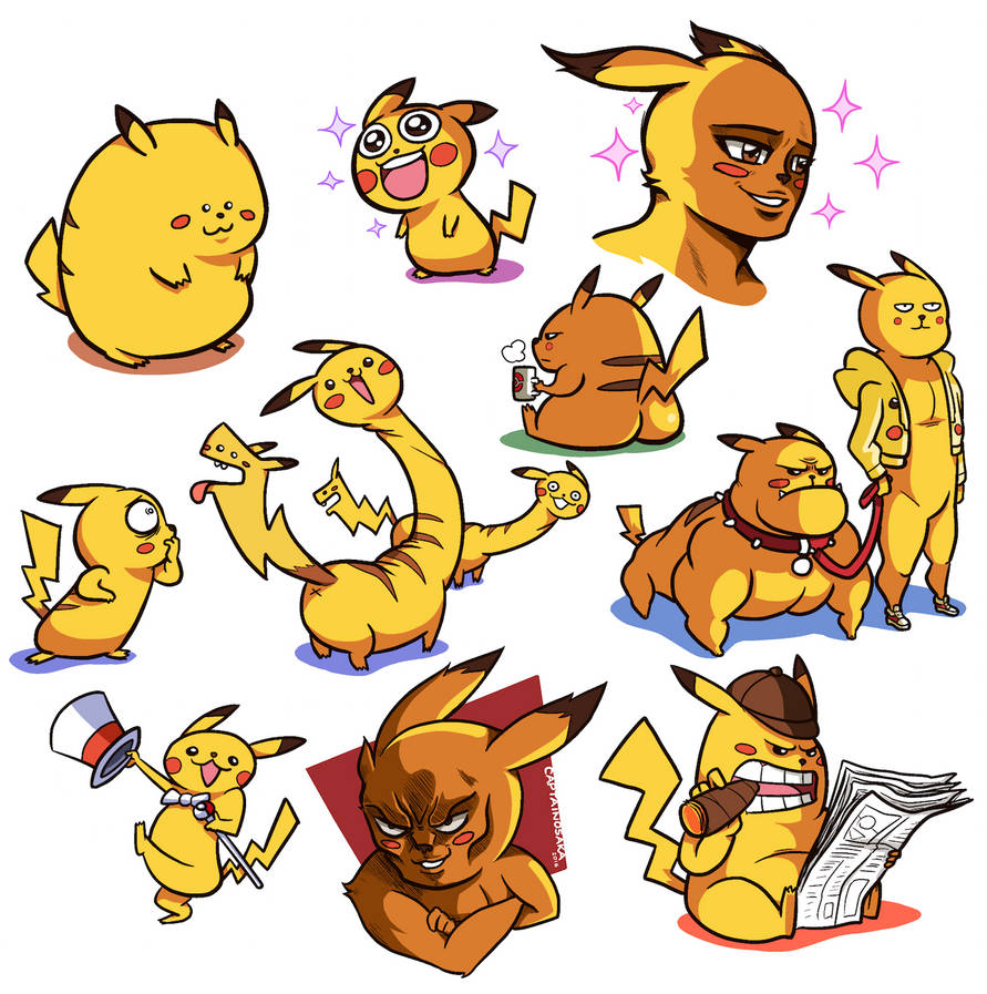 Stinkachu ALL THEM PIKACHUS by captainosaka on DeviantArt