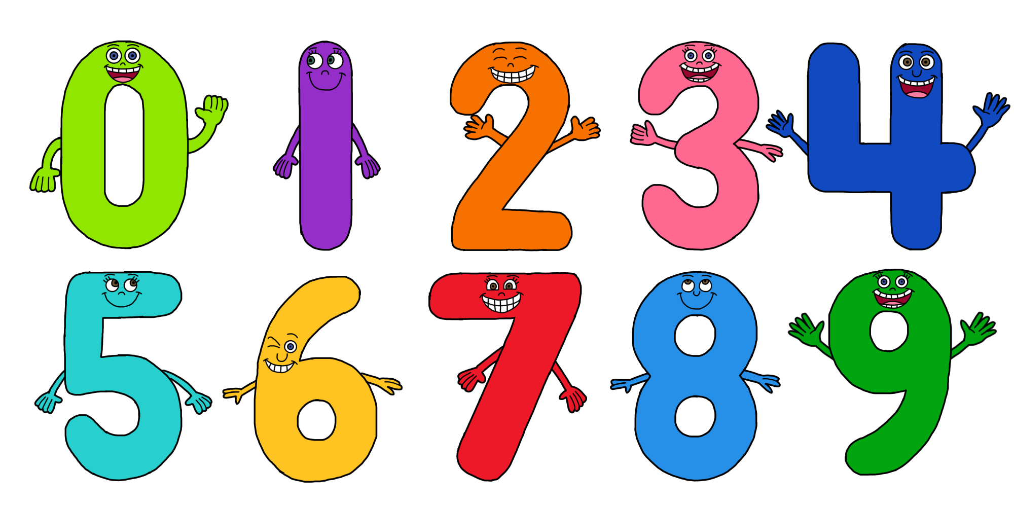 The Numberjacks 0-9 by NumberjacksArt on DeviantArt