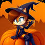 Sally Acorn wearing Witch Costume v3