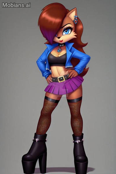 Sally Acorn as Clawdeen Wolf v12