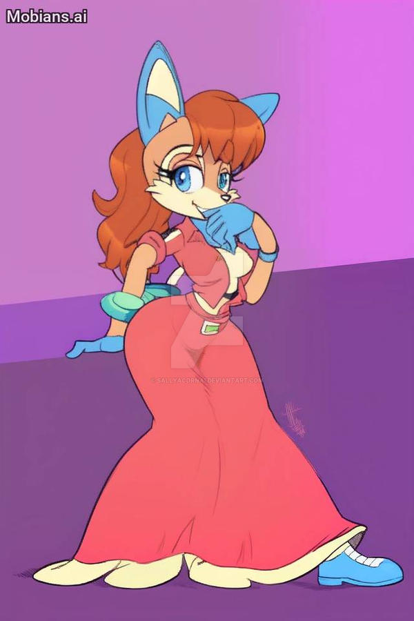 Sally Acorn Cosplaying Eva Earlong v2