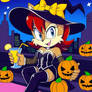 Sally Acorn wearing Witch Costume v13