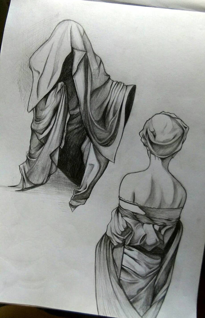 Clothing Fold Sketch by yellowishello on DeviantArt