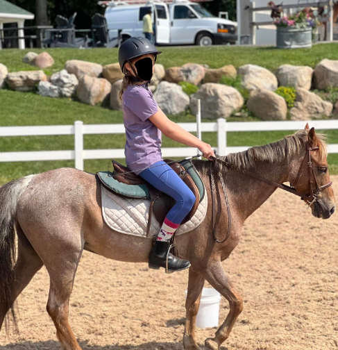 My stepsister rides, Luna, the pony. by hearts4luna on DeviantArt