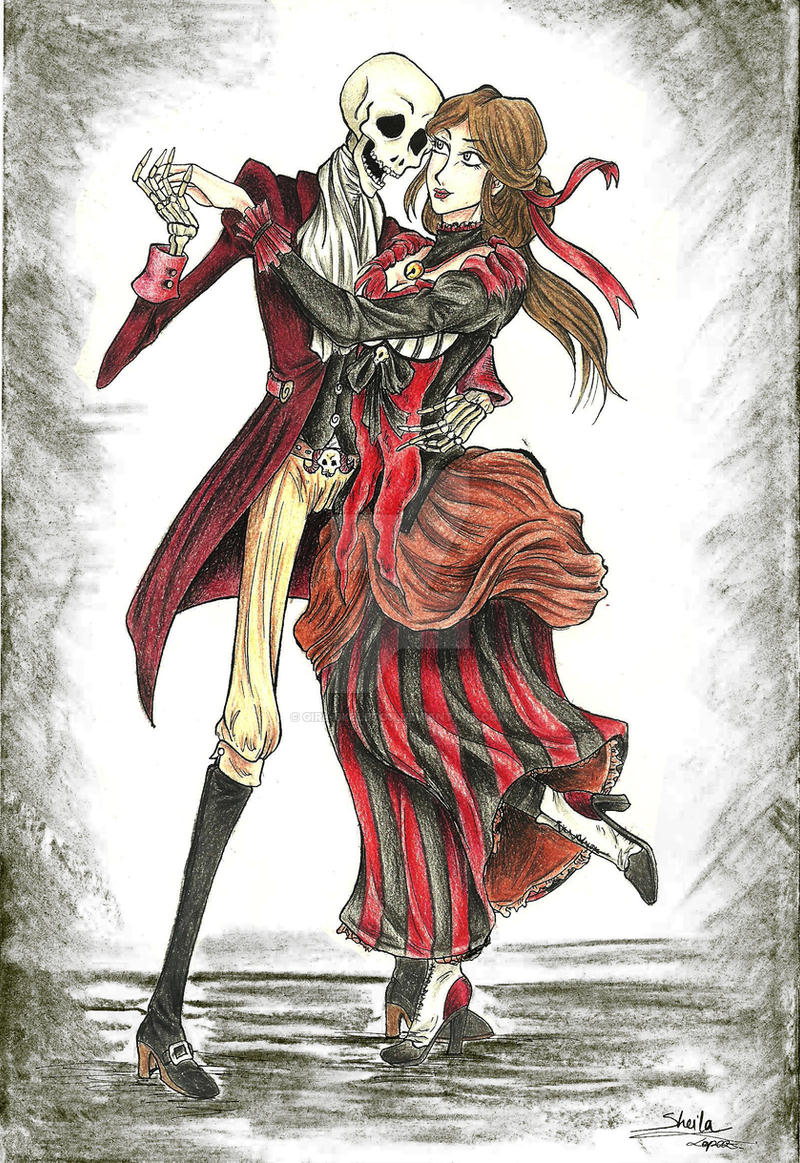 Dancing with the Death by girl-skeleton on DeviantArt