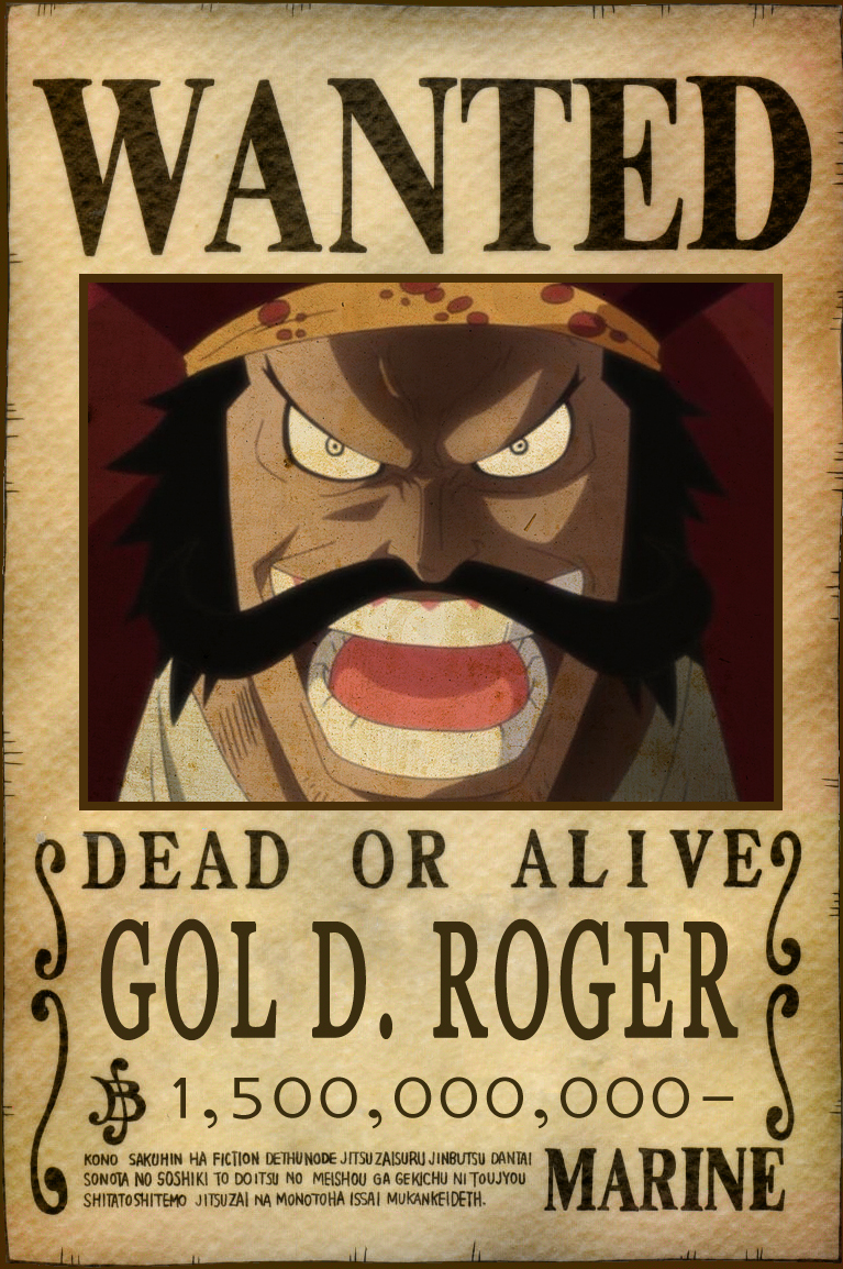 One Piece - Gol D.Roger by OnePieceWorldProject on DeviantArt
