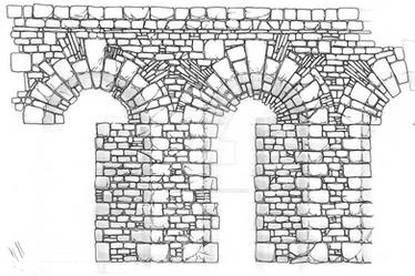 an example of stonework for a cut-out
