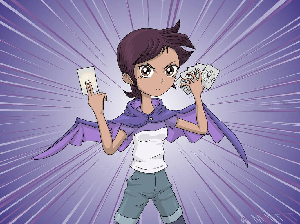 Luz just activated her glyph card by l0lm4tt on DeviantArt