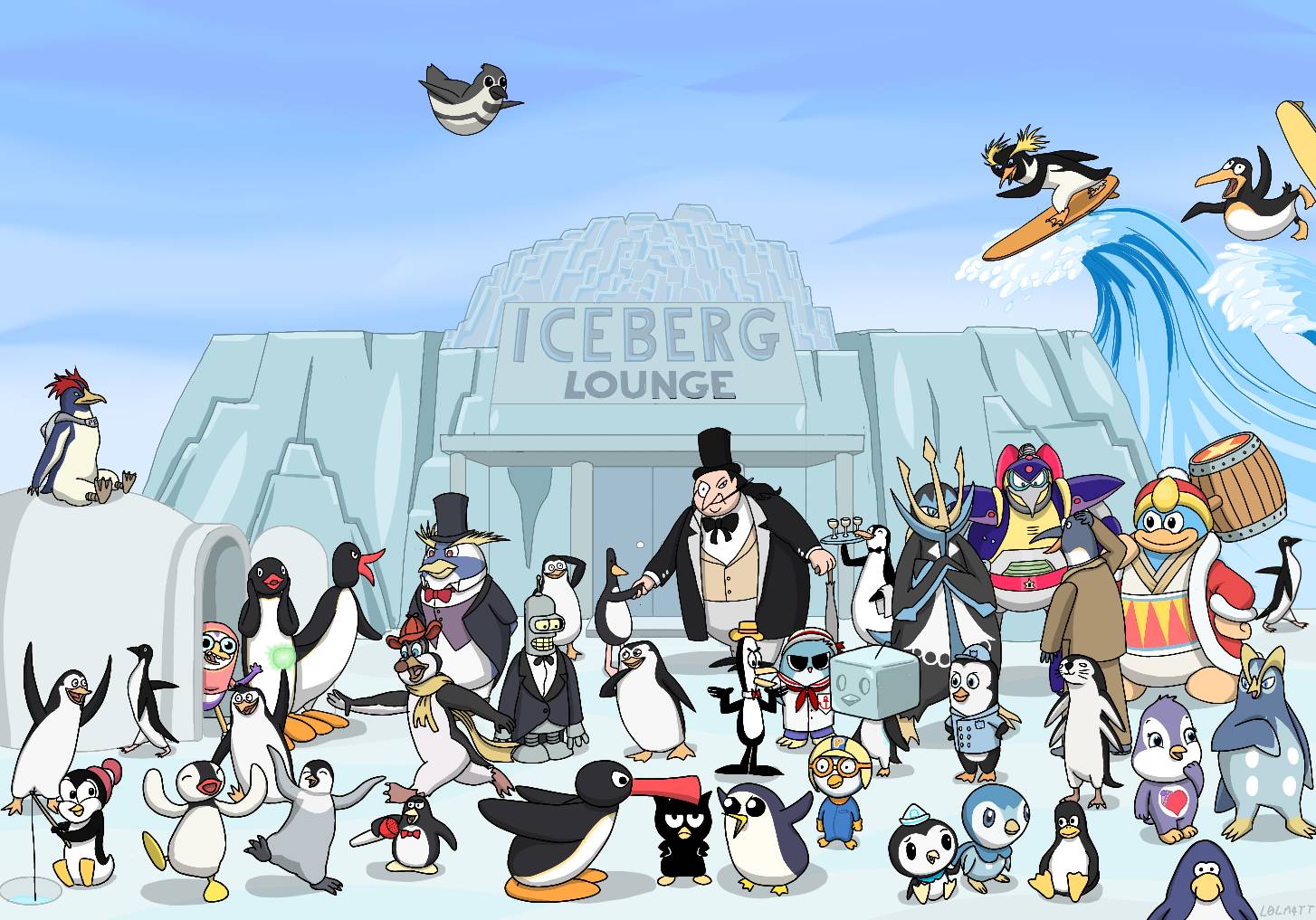 Goofy Club Penguin Penguin by SpaceGhost555 on DeviantArt