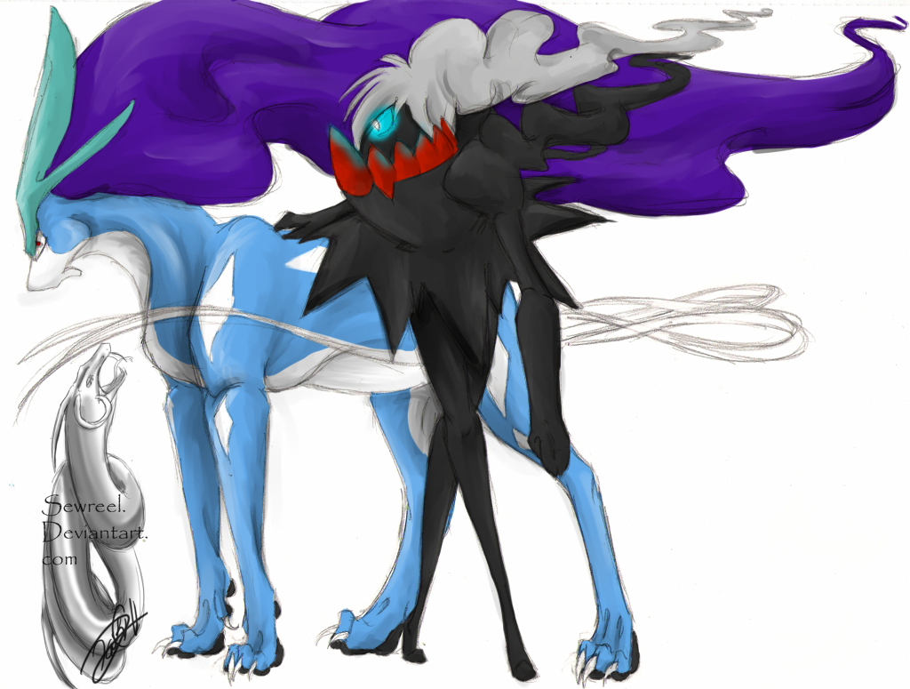 .::Darkrai and Suicune::.