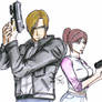 Leon and Claire  RE Degeneration