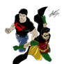 Superboy and Robin