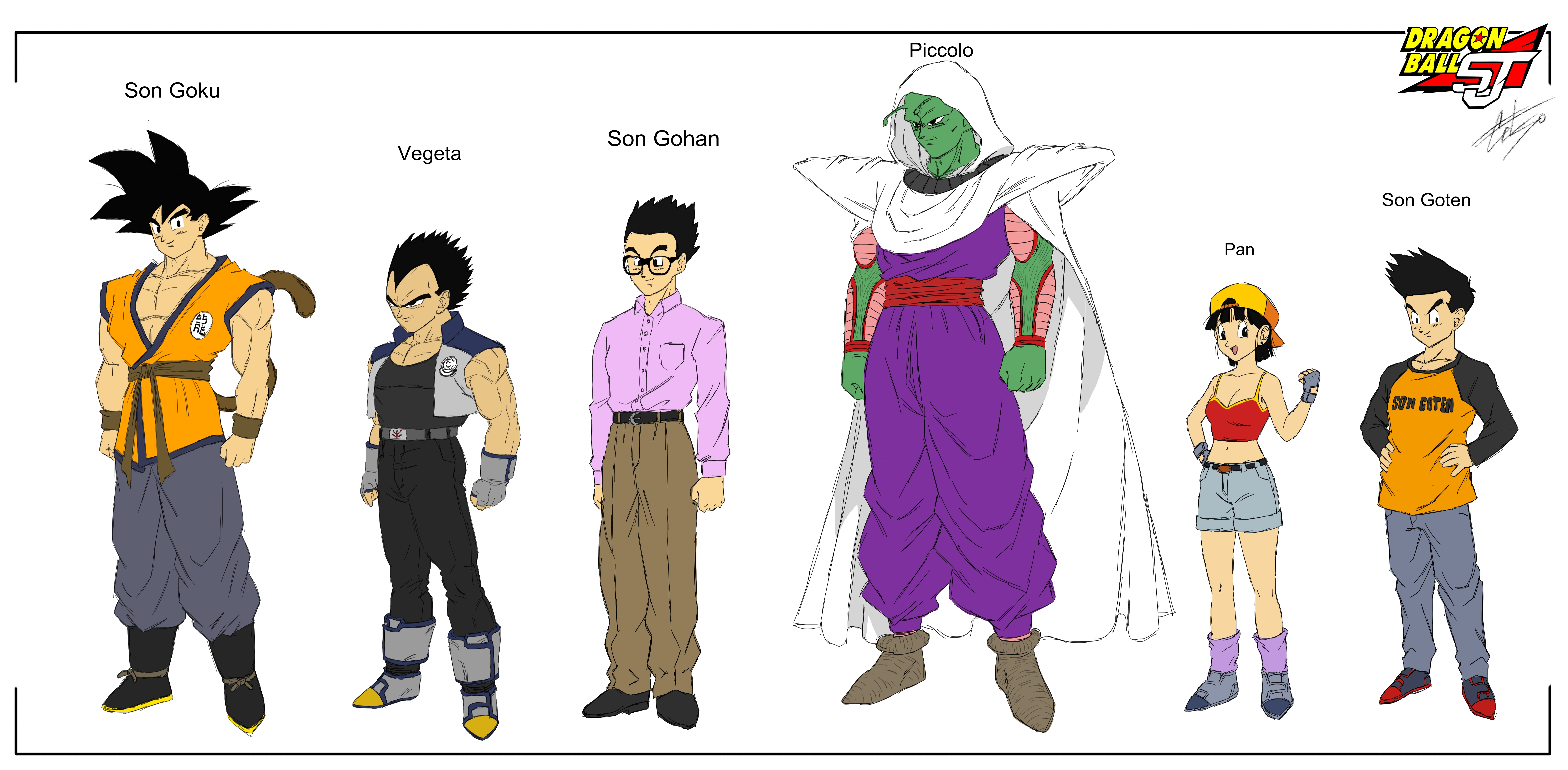 Dragon Ball Shin Jidai - Characters 1