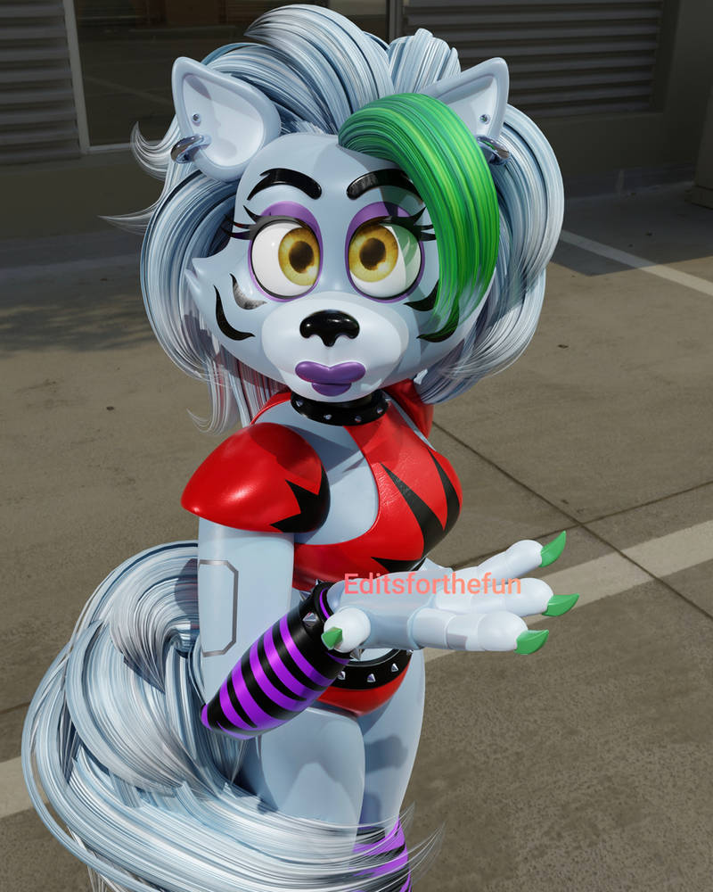 Animatronic Real Roxy Roxy is holding my watermark for some reason by Editsforthefun on ...