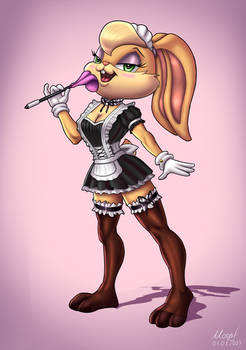 Lola Bunny (maid)