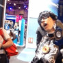 Bayonetta 2 cosplay gif - Is that all you've got?