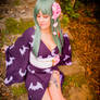 Morrigan Yukata cosplay - Eternal cuteness