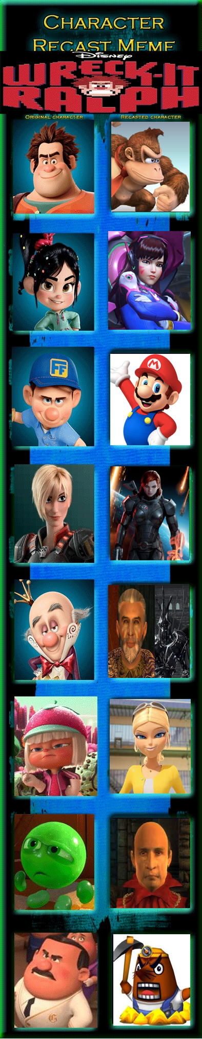 Wreck-it-Ralph recast by Iscanderdragon89 on DeviantArt
