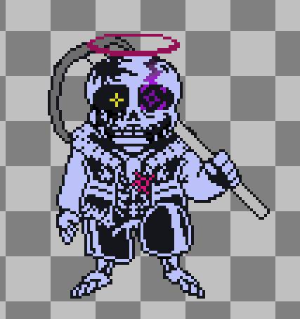 OuterHorrorDust sans (My take) remaster by p4lob
