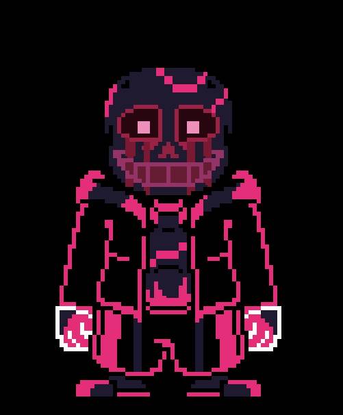 Corruption sans (sprite)